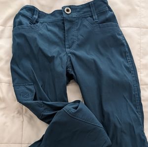 Kuhl girls pant size small EUC teal